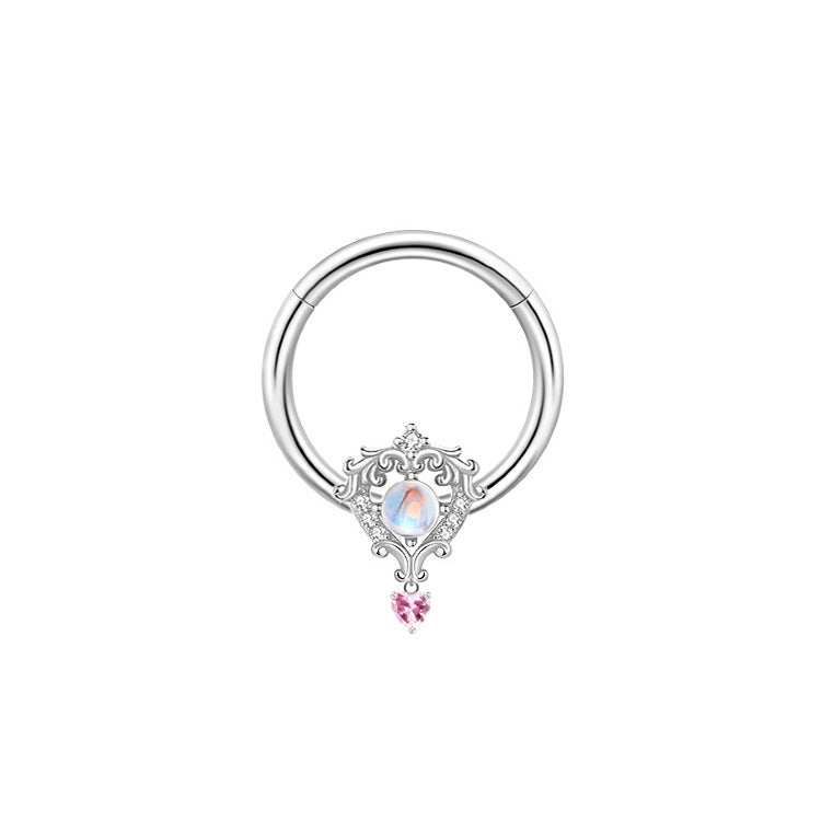 Wholesale Wing Key Navel Nail Nose Nail Nipple Ring Earring Butterfly Ear Bone Nail
